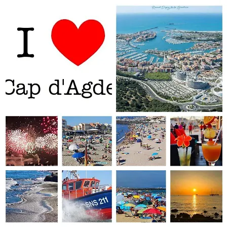 Chaleureux Au Cap D'agde Агд